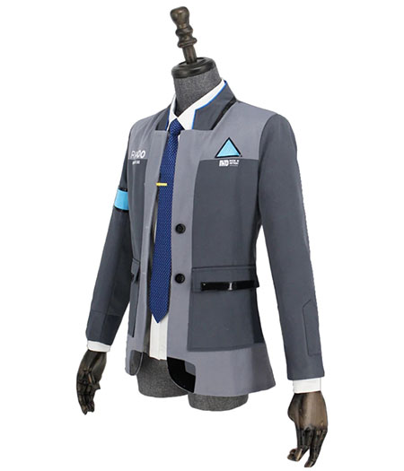 Detroit : Become Human Manteau Connor RK800 Agent Costume Cosplay Acheter